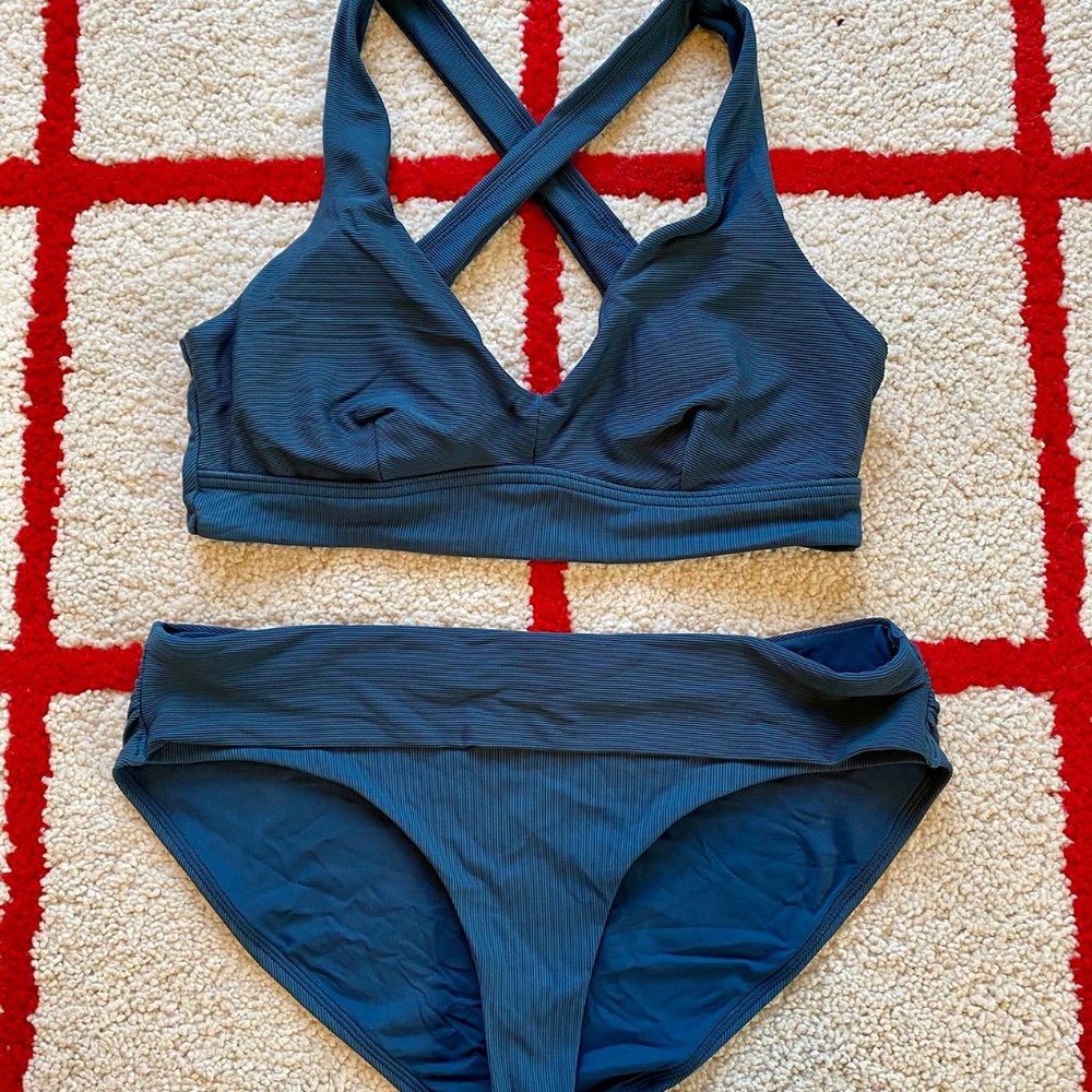 PrAna Ella top + Marta bottom bikini S